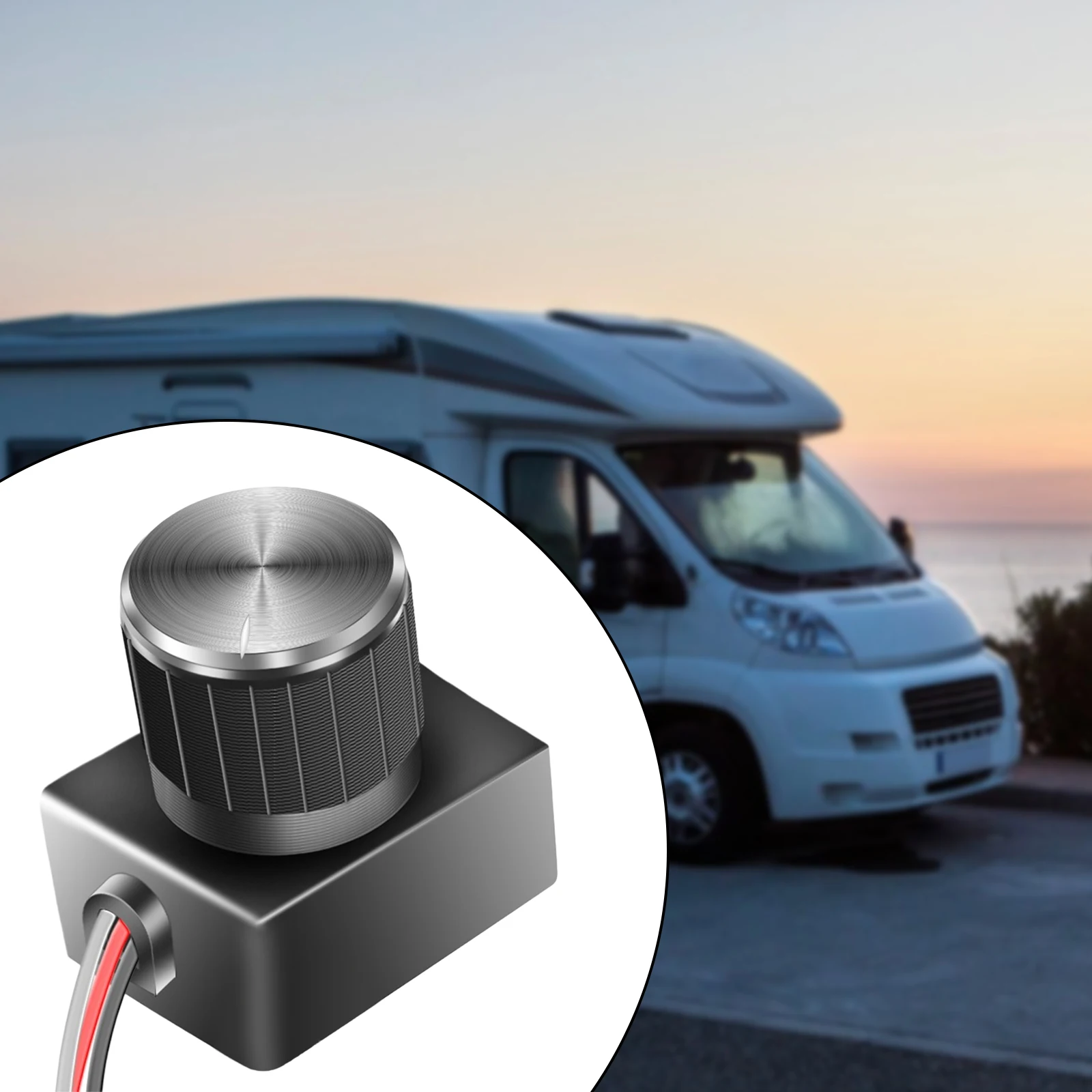 RV Dimmer Switch Generic Dimmer Switch Dimmer Knob for LED RV Lights Interior Ceiling Lights Recreational Vehicles Trucks rv dimmer switch