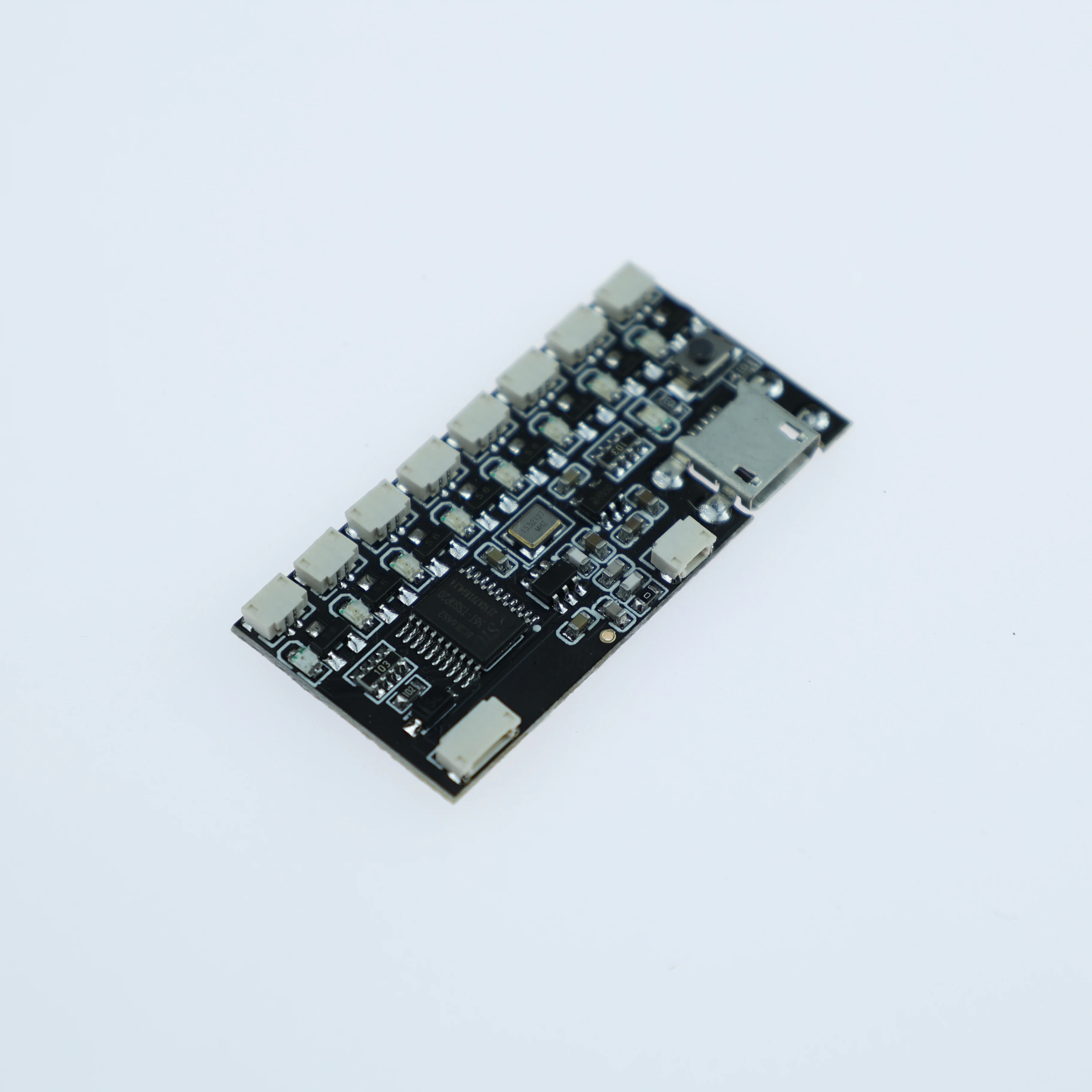 블록 모델 DIY 장난감과 호환되는 Led 라이트 키트 용 2 개 8 포트 효과 보드