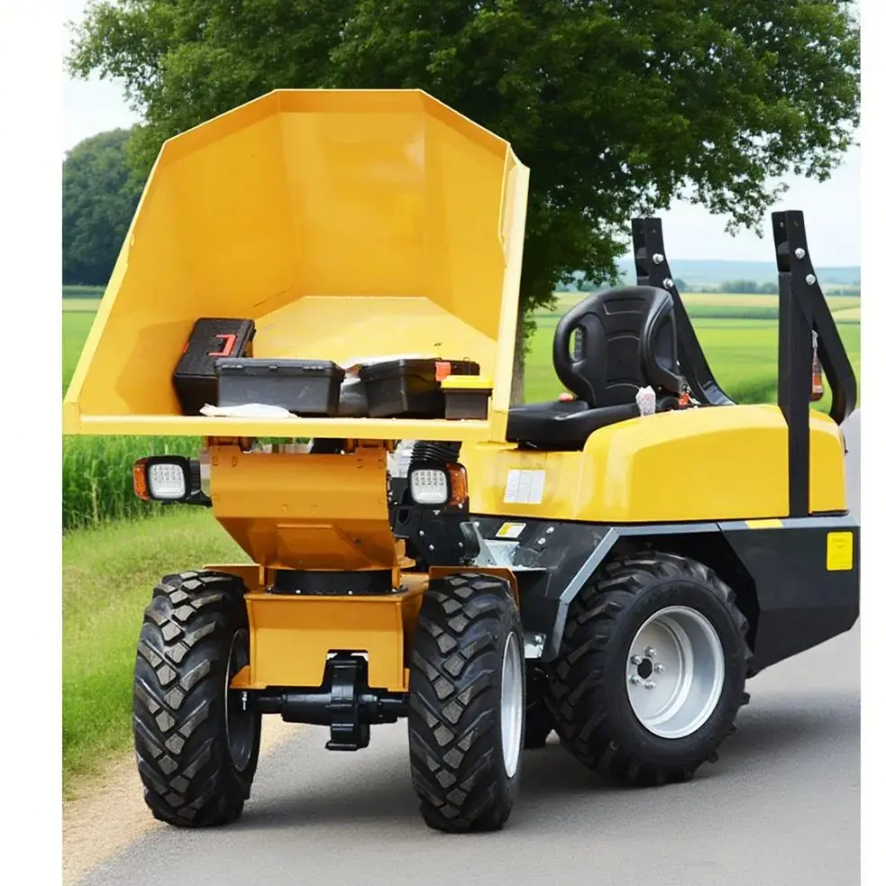 משאיות דלפק מותאמות אישית ועמידות עם גלגלי התנעה לשימוש בעסקים, רכבי בנייה איכותיים