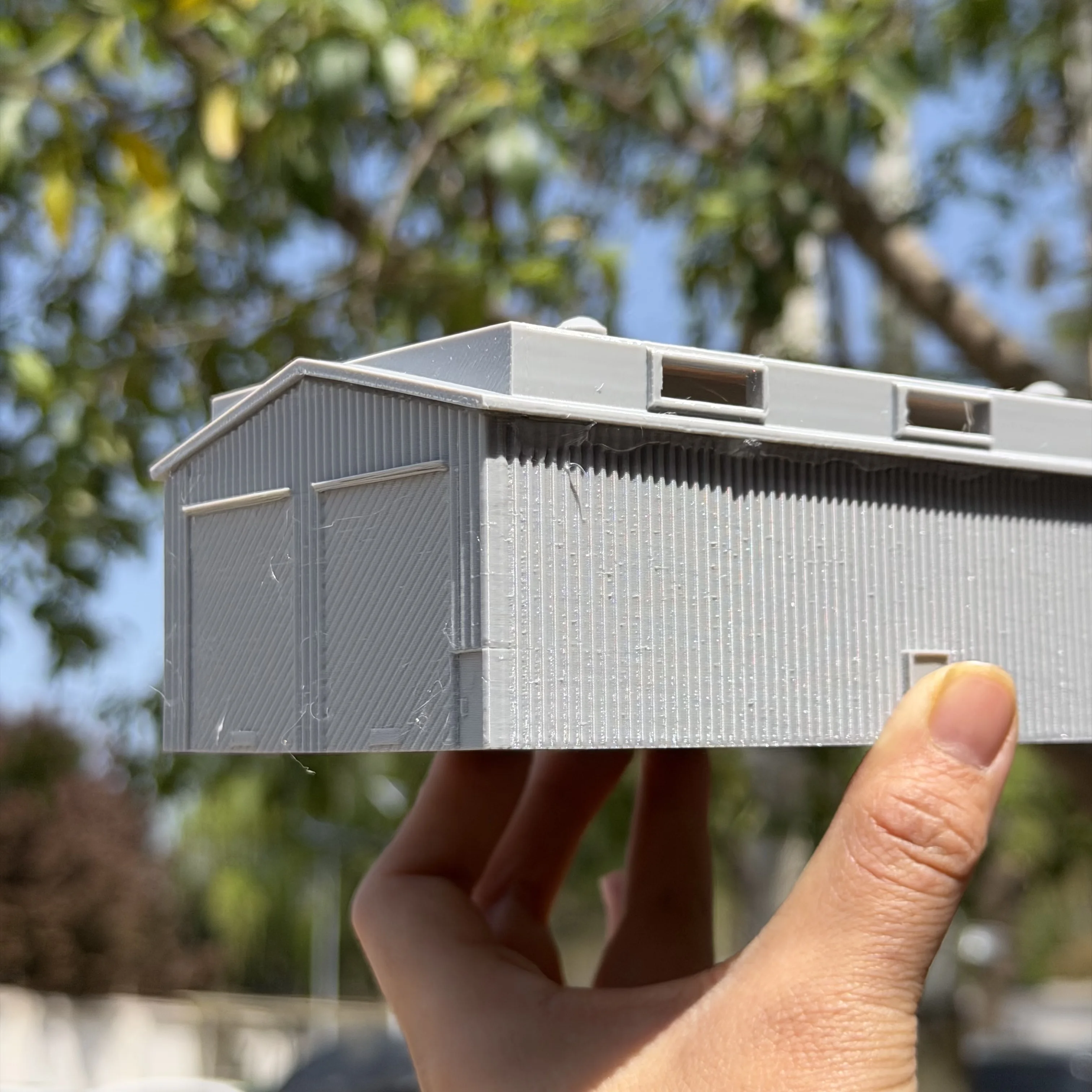 철도역 모형 3D 프린팅 기차궤도 철도 철도역 시뮬레이션 DIY 철도 레이아웃 조립 160 N 스케일