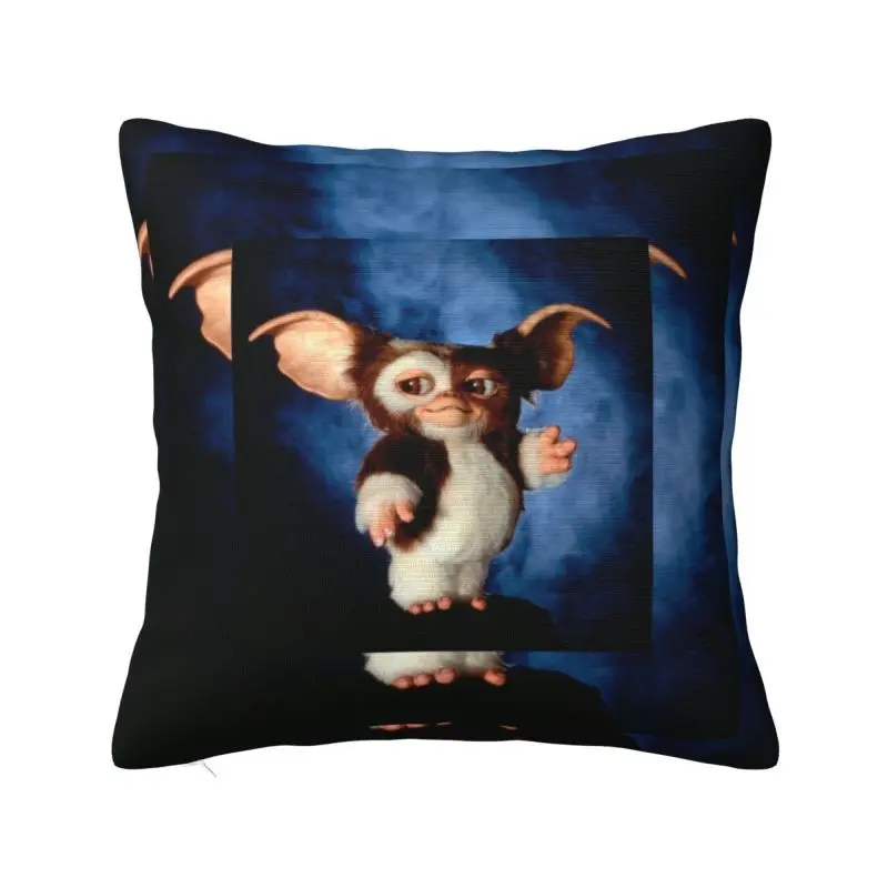 

Gremlins Mogwai Cushion Cover Sofa Home Decor Cute Gizmo Monster Movie Square Throw Pillow Cover 40x40