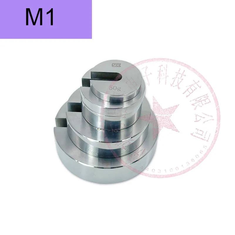 M1 Level 1g-2kg Counterweight Standard Weight Stainless Steel Counterweight Open Channel Weight