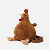 Simulated Funny Hen Plush Creative Cute Toy Bag Doll Birthday Gift Women Hand Bags 5