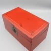 Old Jewellery Box, Red Dowry Wooden Box, Chinese Antique, Home Decoration, Table Accessory 6