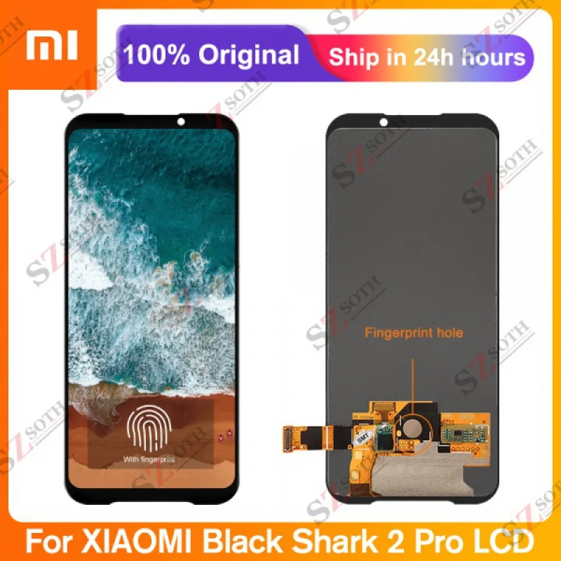 

6.39'' Original Lcd For Xiaomi Black Shark 2 BlackShark2 SKW-H0 SKW-A0 LCD Display Touch Screen Panel For BlackShark 2