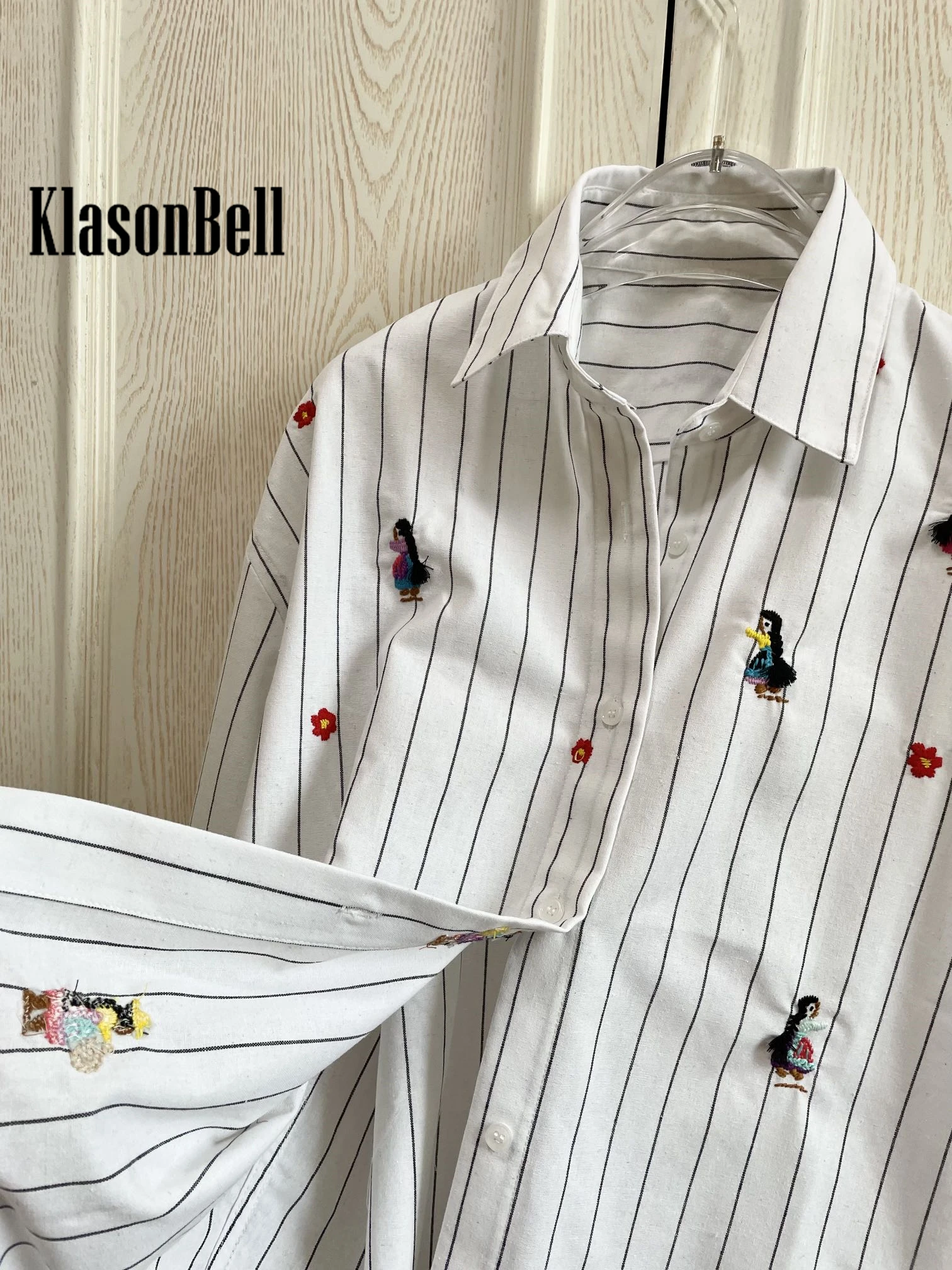 Illustrated Stripe Shirt