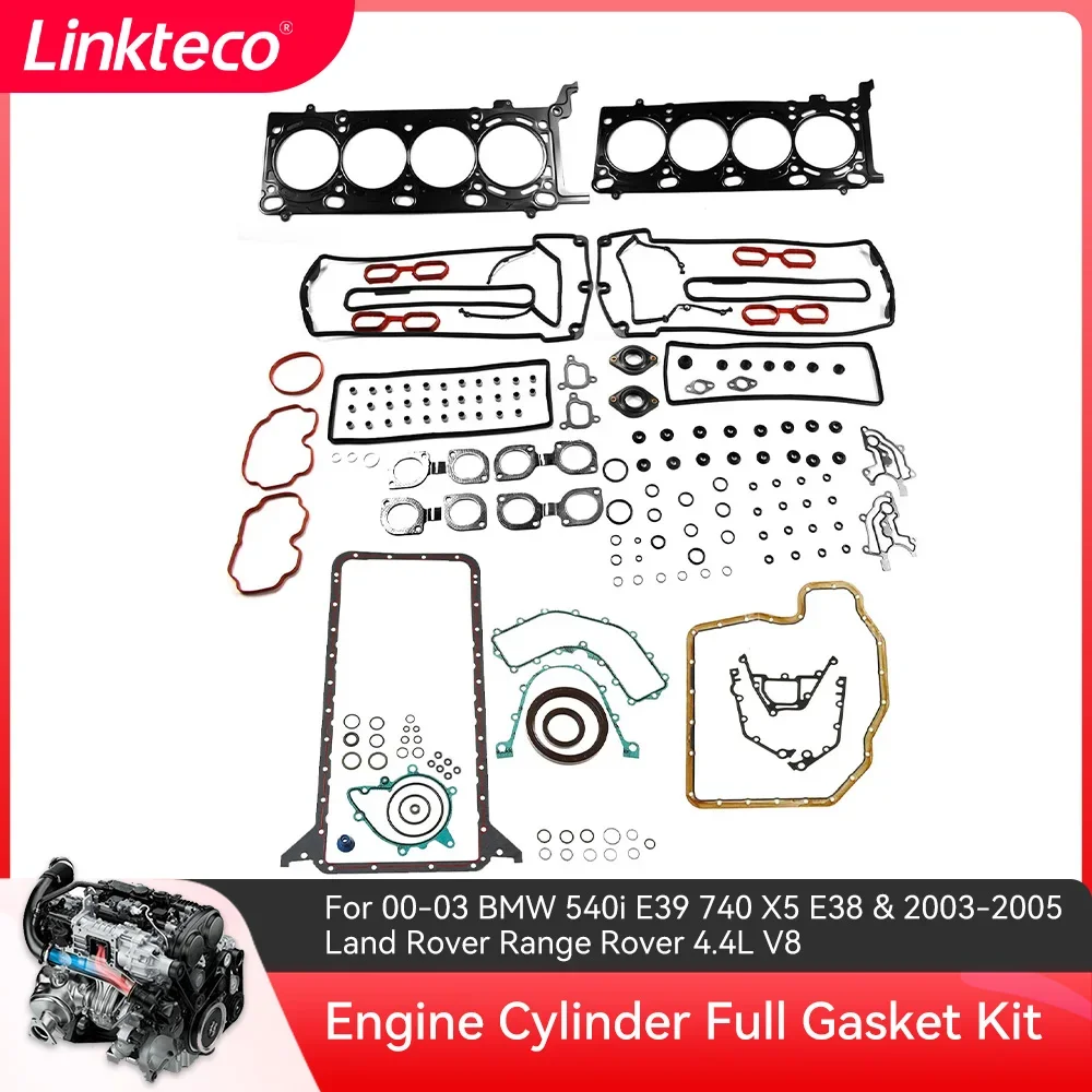 Set Cilindro Motore Per Bmw 540I 740Il 740I 840Ci X5 M62B44 Land Rover Range Rover Motore Auto M62B44 4.4 L V8 Gas Dohc Naturalmente