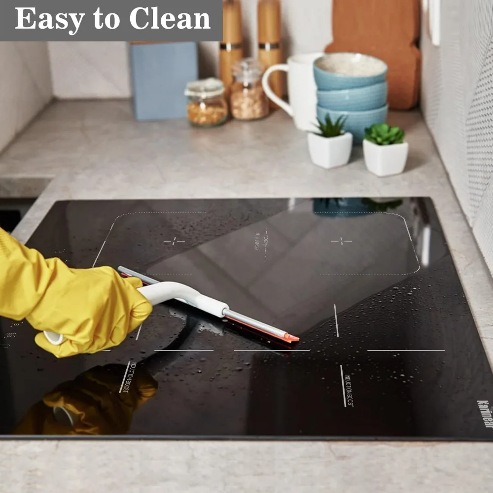 Induction Cooktop 4 Burners, 7400W 24'' Built-in Induction Stovetop with Flex Zone,Child Safety Loc