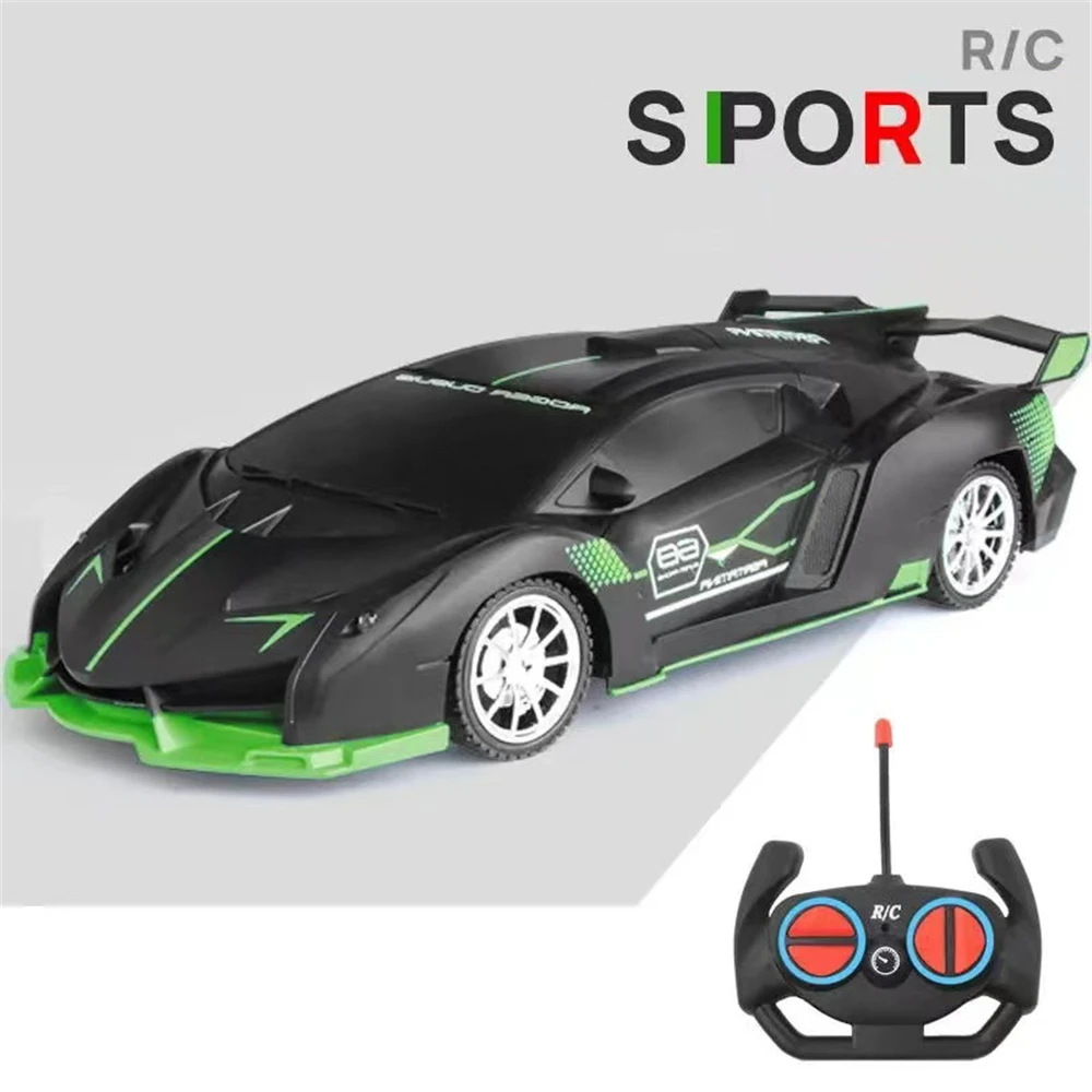 New Outdoor Led Light High-Speed Drift Car 1:18 Remote Control Cars with 2.4G Radio Sport Car Racing Electric Toys for Boys Gift rc monster truck RC Cars