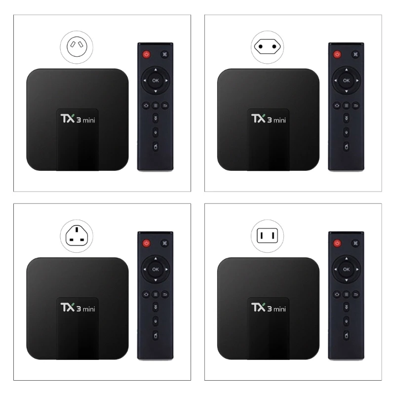 

TV Box TX3 Mini H313 2G+16G BT4.0 Media Player BT4.0 Wifi TV Receivers 2.4G+5Ghz for Android10 TV Allwinner