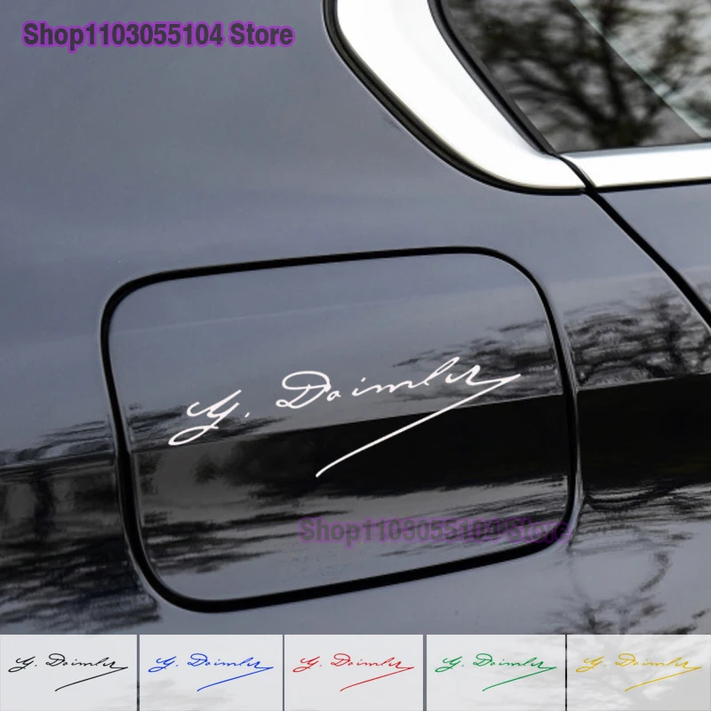 1Pc Car Tank Oil Sticker Auto Body Vinyl Decal Per Karl Yamaha Mercedes Benz A B C E S Cla Gle R V Cls Glc Class