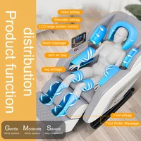 Three Year Warranty Home 4D Heating Massage Chair Multifunctional Full Body Airbag Wrapped Zero Gravity 3D Office Sofa 2