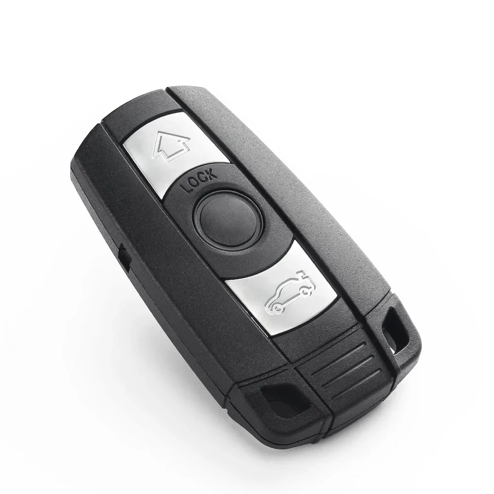 Key case remote 3 buttons car key shell for BMW 1 3 5 6 Series E90 E91 E92 E60