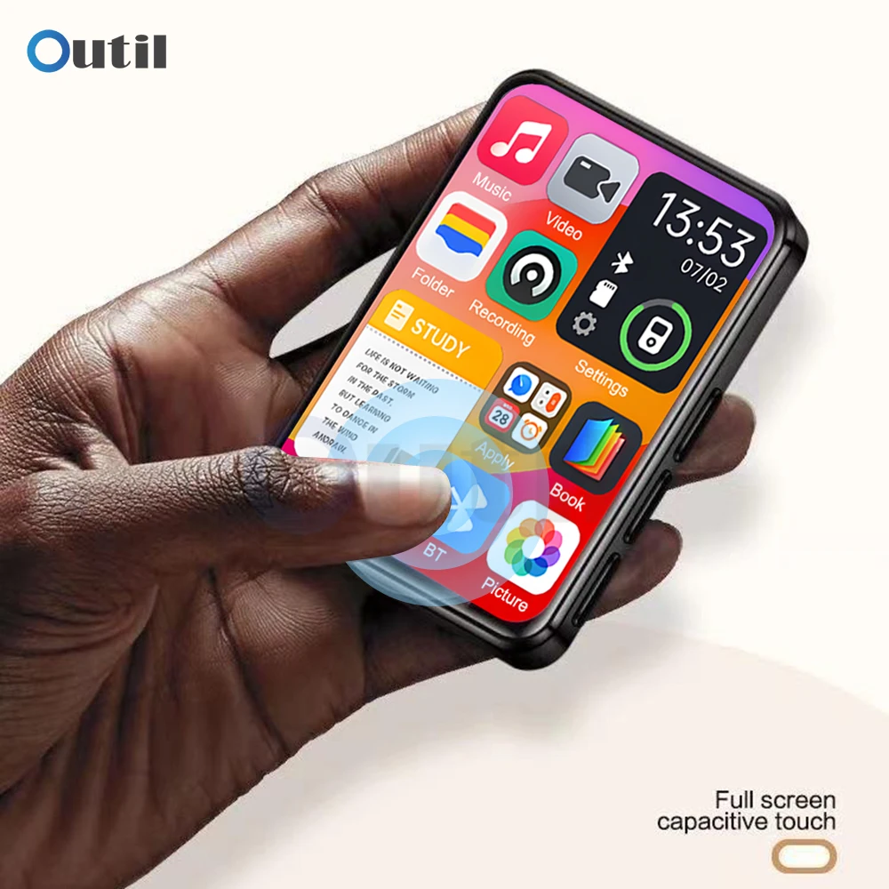 Bluetooth 5.4 Touch MP3 Player 1