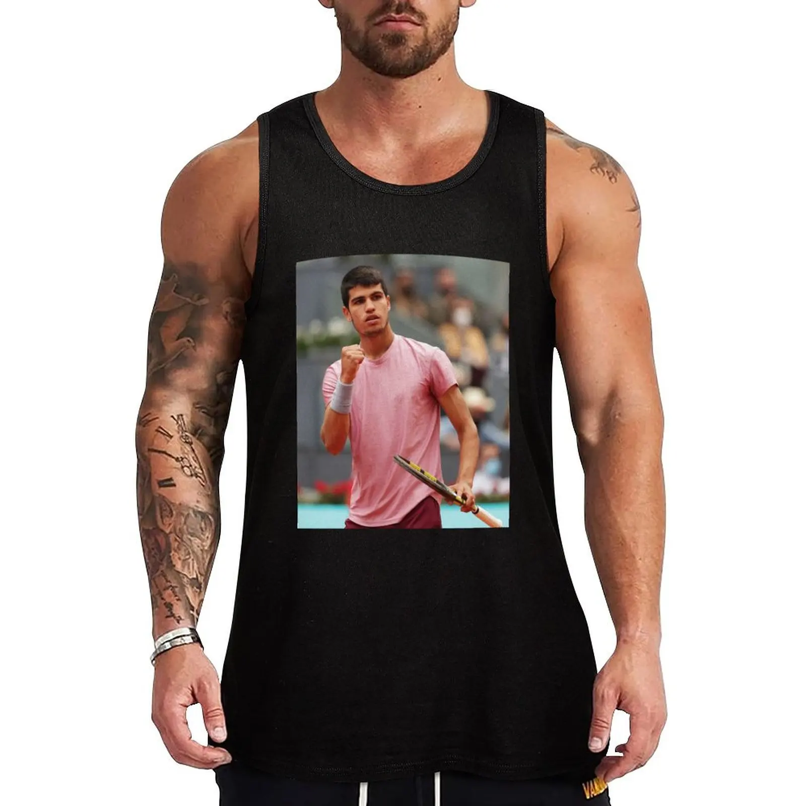 

Tenis - Carlos Alcaraz Tank Top men clothes vest men