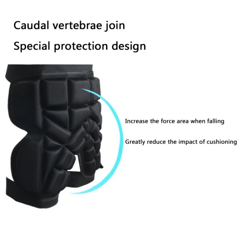 Skiing Hip Protection Pants Cycling Hip Shorts Protective Gear Skiing Roller Skating Hip Cushion Motorcycle Ass Pad Equipment