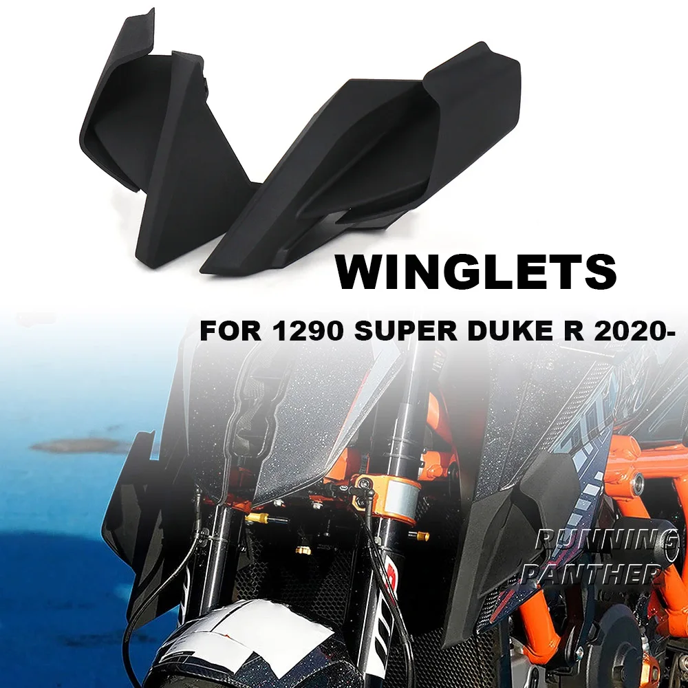 

Для 1290 Super Duke R 2020 2021 2022 2023 2024 Новинка мотоциклетные Передние боковые Спойлеры с низким усилием голые фиксированные крылья обтекателя крыльев