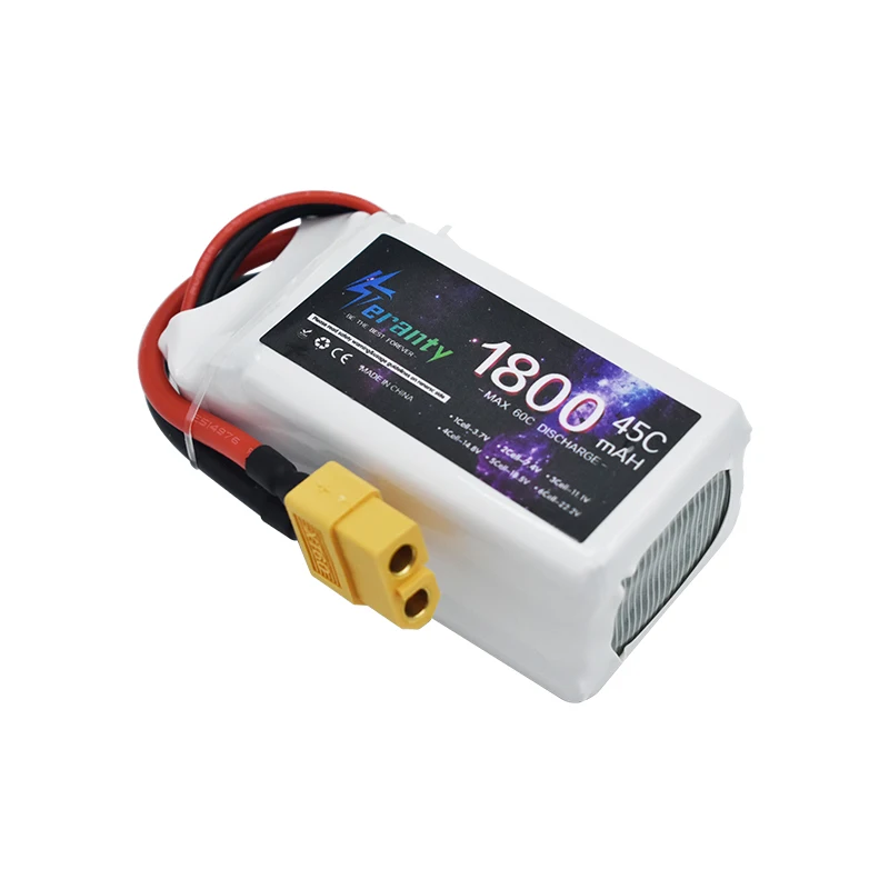 TERANTY 11,1 V 1800 mah 45C LiPo Batterie Für RC Hubschrauber Quadcopter FPV Racing Drone Teile Mit XT60 Stecker 3S Batterie – Detail 7
