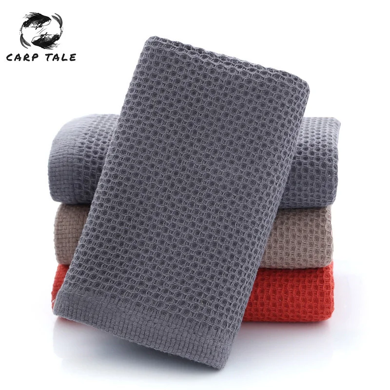 Solid Color Quick Drying Towel Super Absorbent Portable Face