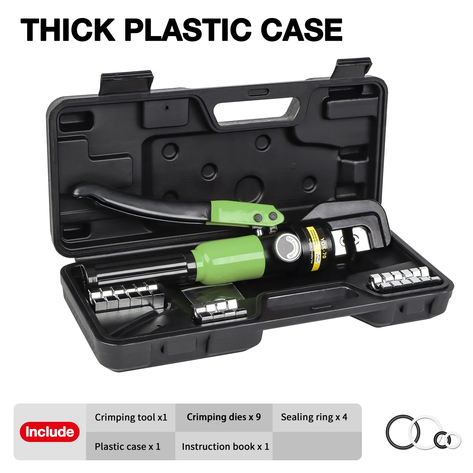 4-70mm² Hand Operated Hydraulic Crimping Tool for Cable Lugs Home