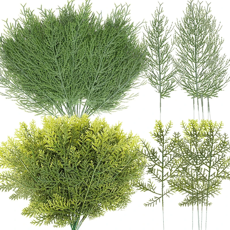 NatureMan 90 cm 5 stuks kunstmatige ficustakken, herfst nep groen