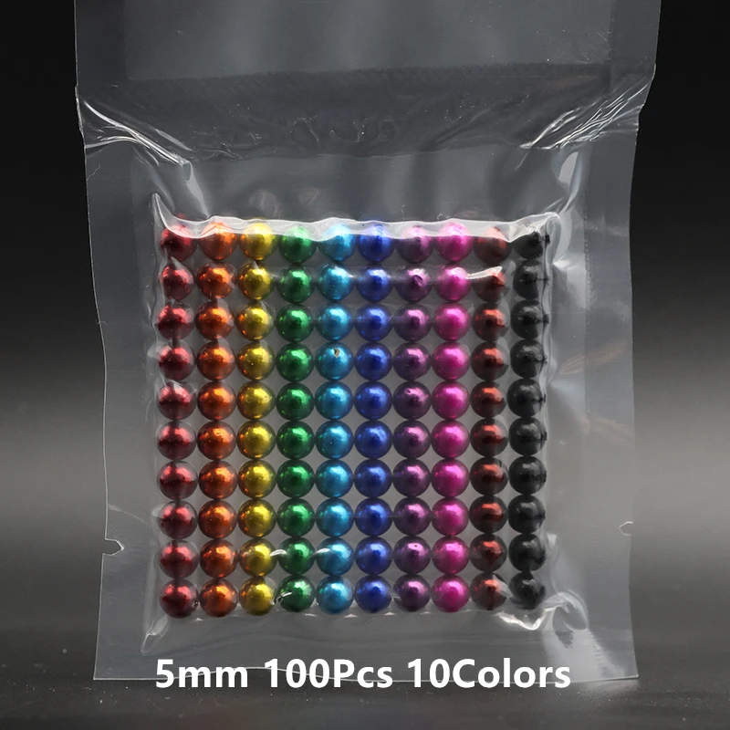 Нові барвисті креативні магніти Гачок без удару Кругла кулька з бісеру 3/5 мм Набір магнітних гачків для холодильника Фото Пам’ятка Безслідний декор