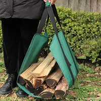 Firewood Log Carrier Log Holder Oxford Cloth with Handles for Camping Trip or 1
