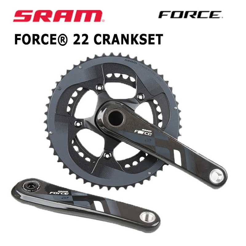 SRAM Force 2X11 22 скорости FC шоссейный велосипед велосипедный кривошипный комплект 50X34T