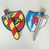 Eva Pirate Sword Toy Shield Set Children Outdoor Cosplay Anime Movie Show Foam Soft Arma Toys Weapons Kids Game Simulation Gifts 1