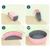 Foldable Infant Ball Pit Dry Pool Indoor Ocean Ball Playpen For Baby Ball Pool Playground Toys For Children Kids Birthday Gift 6