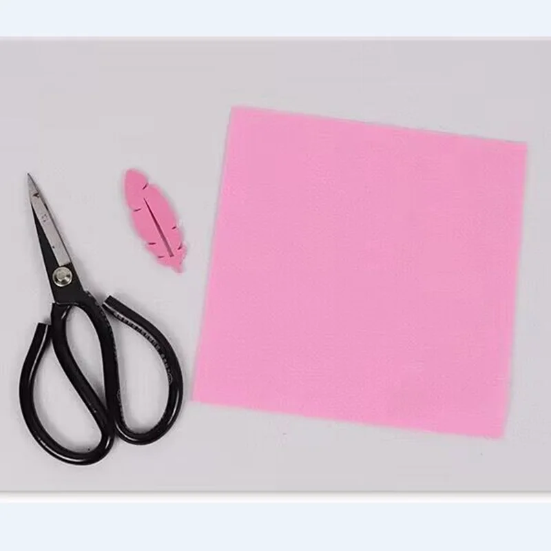 40Pcs 40*40cm Felt Fabric Sheet Approx 16x16 inch Craft Non-woven Fabric Set Mixed Colors 1mm Thick Needlework Sewing DIY