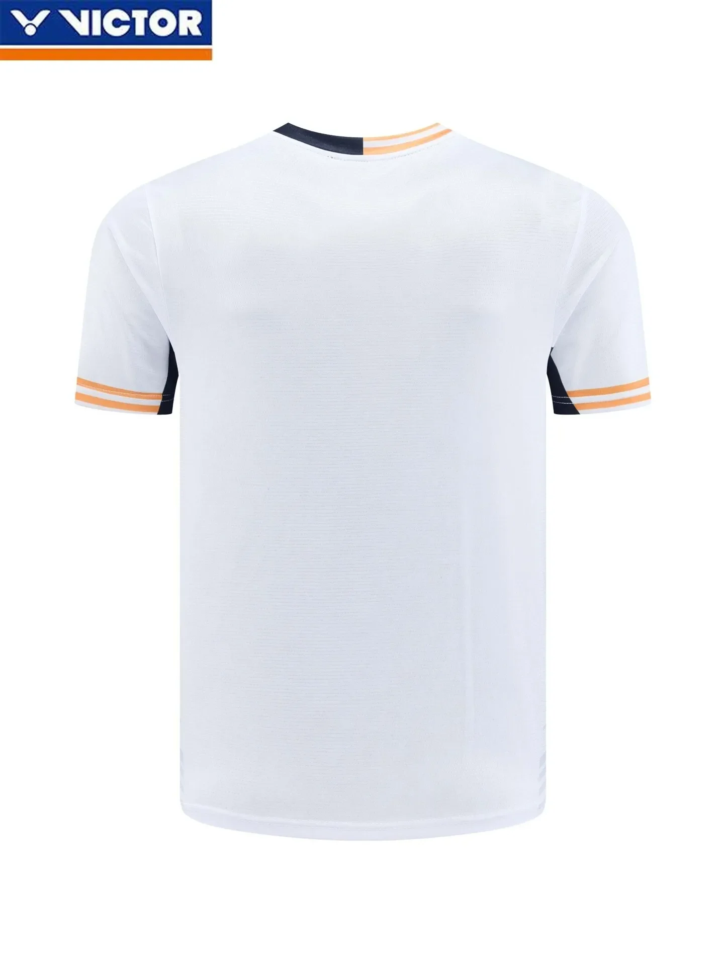 Victor Badminton Jersey Men's and Women's Sports Short-sleeved Top Quick-drying Breathable Children's Club Training Jersey