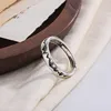 Nature Series New Original 925 Sterling Silver Mountain Tree Scenery Open Rings For Women Girl Sterling-Silver-Jewelry LR202 3