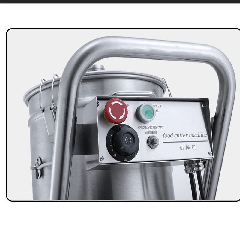 Description Picture 4 of item32L/20L Commercial Stainless Steel Food Chopper & Processor | All-in-One Meat Shredder, Vegetable Slicer & Fritter Cutter