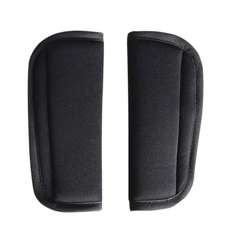 Pram Car Seat Strap Cover Baby Stroller Strap Shoulder Pads Cover 2 Pack Seat Belt Cushion Neck Protectors for Pushchair