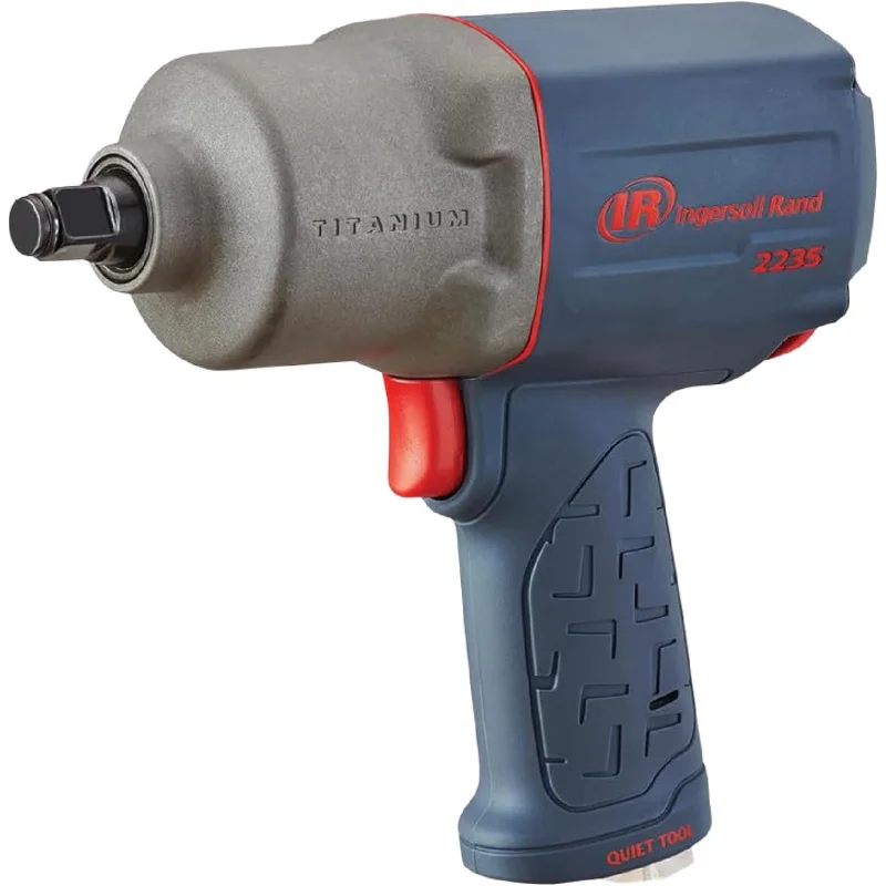 Ingersoll Rand 2235QTiMAX 1/2&rdquo; Drive Air Impact Wrench &ndash; Quiet Technology, 1,300 ft-lbs Powerful Torque Output, Lightweight, Tit