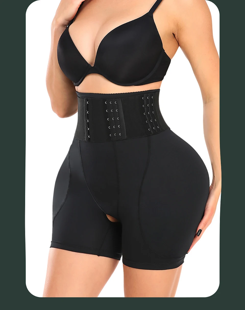 Kadın Şekillendiricileri Kadın Ganimet Shapewear Şal Kemer Hip Dip Pedleri  Arttırıcı Karın Kontrol Bulifter Külot Yastıklı Şort Seksi Kum Saati Yi  TL729.16