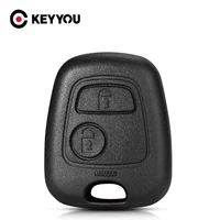 KEYYOU ไม่มีใบมีดรีโมทกุญแจรถสําหรับ Citroen C1 C2 C3 C4 Saxo Xsara Picasso สําหรับ Peugeot 106 307 206 207 306 406 407 Partner