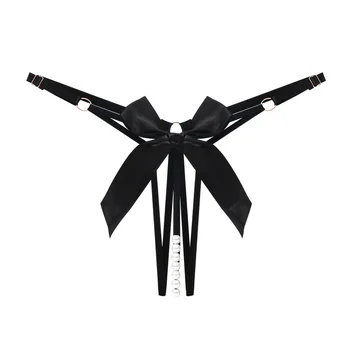 Sexy Ultra-thin Pearl Massage Thong Panties for Women, New Arrival 2026