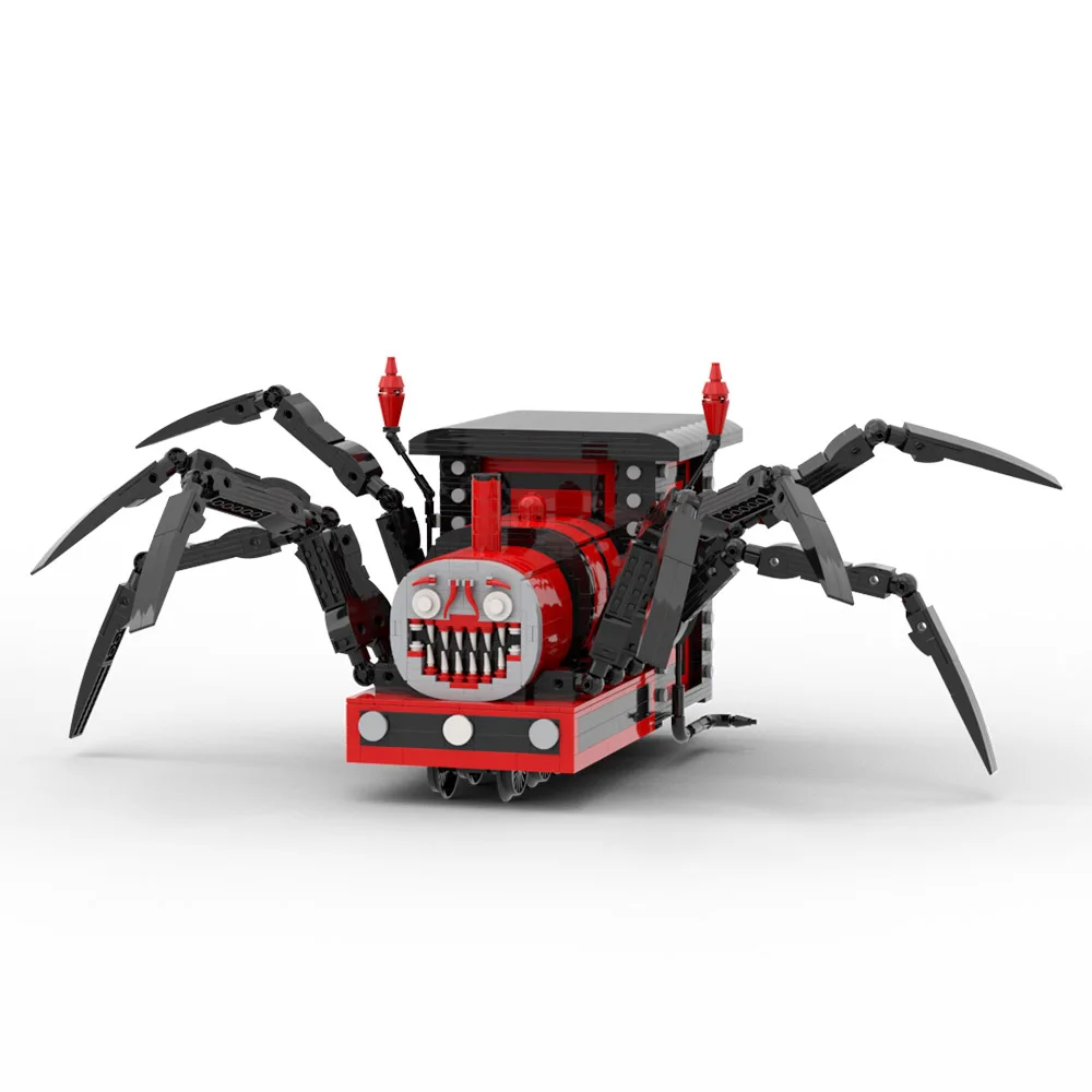 262 Pçs/set Jogo De Terror Aranha Vermelha Trem Montagem Brinquedo, Modelo  De Brinquedo Educativo Infantil, Presente, Dia Das Bruxas/dia De Ação De  Graças/presente De Natal, Frete Grátis, Devoluções Gratuitas