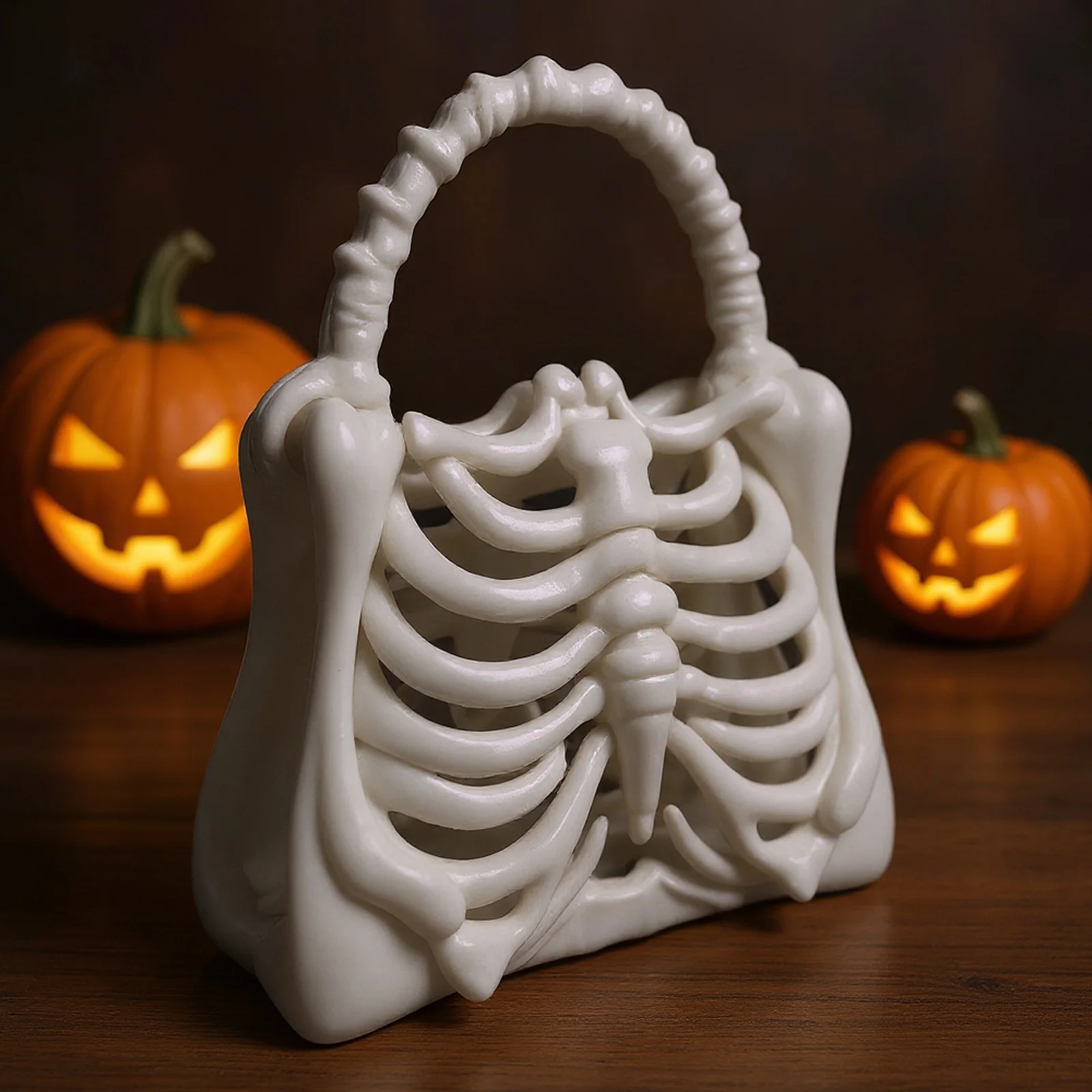 Halloween Skull Bag Novelty Women Girls Punk Hiphop Horror Skeleton Bag Funny Handbag 3d Print Home Costume Party Decoration