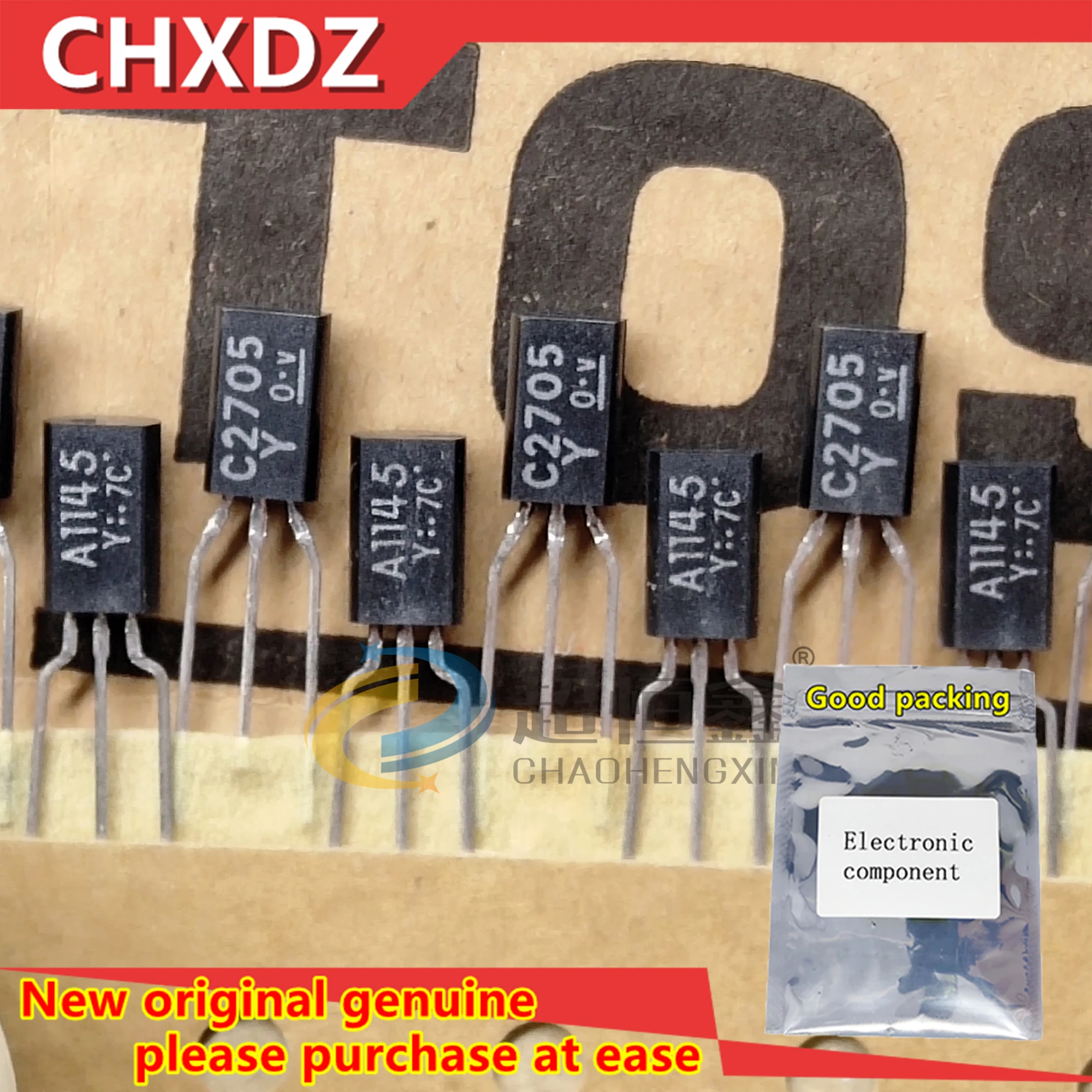 4 Con] (KT1) Transistor A1145 TO-92L PNP 50mA 150V (2SA1145-Y 1145) | Việt Nam