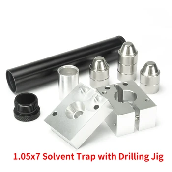 1 05 OD 7 L Aluminum Solvent Cleaning Filter 9x Stainless Steel Cups Baffle Cups End