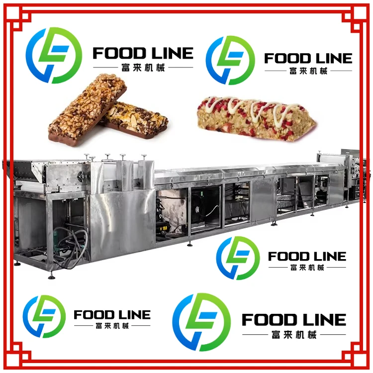 Multifunction Compound Chocolate bar Production Line Protein Energy Oats bar Making Machine