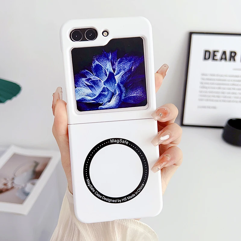 Magnetic Solid Color Wireless Charging Case Cover