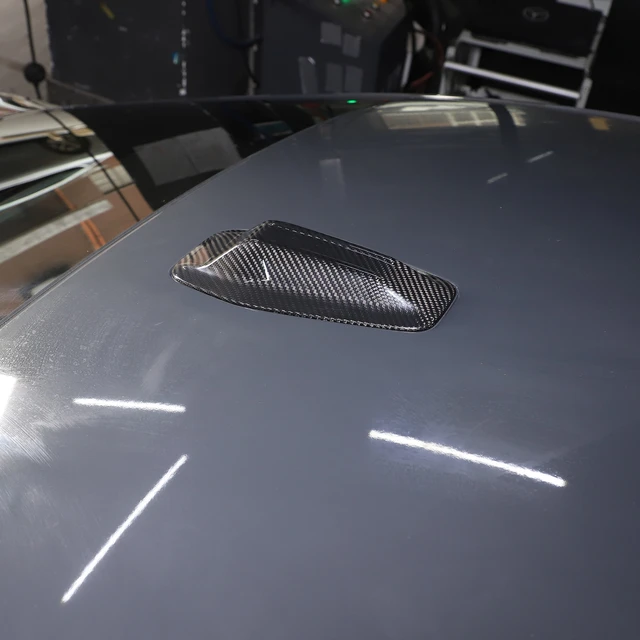 Für BMW 4 Serie (2 türen) g22 2022 Real Carbon Fiber auto dach Shark Fin Antenne  Abdeckung Trim Aufkleber Auto Zubehör außen - AliExpress