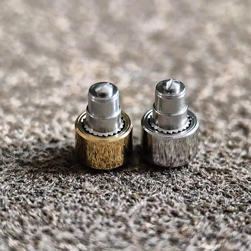 Watch button accessories for Omega Speedmaster mechanical silver gold