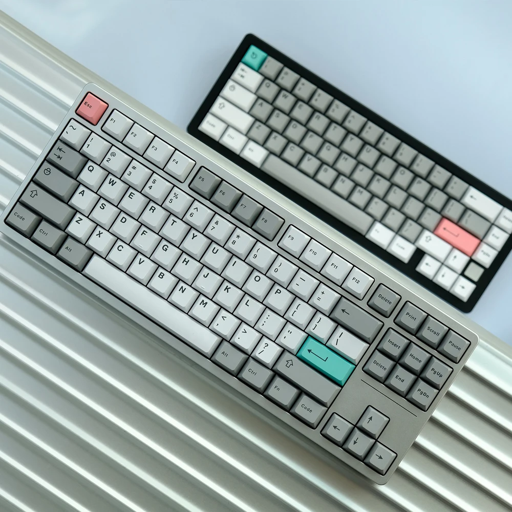 

253 Keys GMK Modern Dolch Light Keycaps Cherry Profile ABS Double Shot Keycap For MX Switch Mechanical Keyboard 61/64/68/75/84