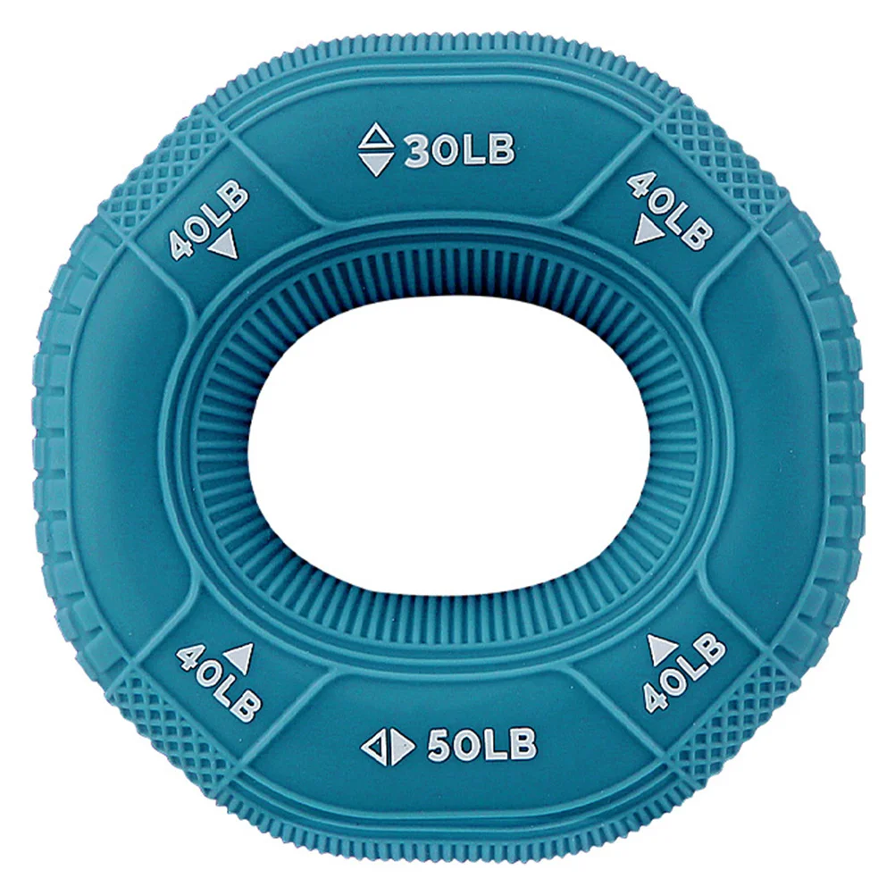 

Hand Strengthener Grip Ring Forearm Trainer Gripper Donut Finger Training Exerciser Silicone Squeezer