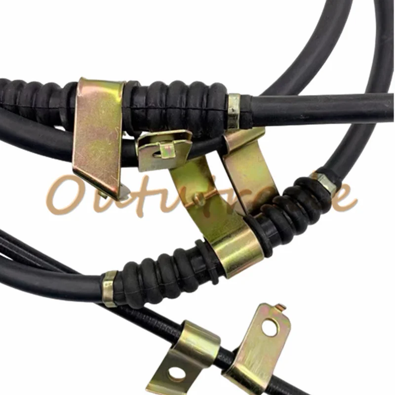 (2pcs/kit) Handle Park brake Cables for Chinese Brilliance BS6 M1 06-09 Auto car motor parts 3000887